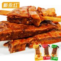 戴永紅零食香辣豆干豆串真空包裝滿師傅蘭花串湖南休閑小吃豆腐干