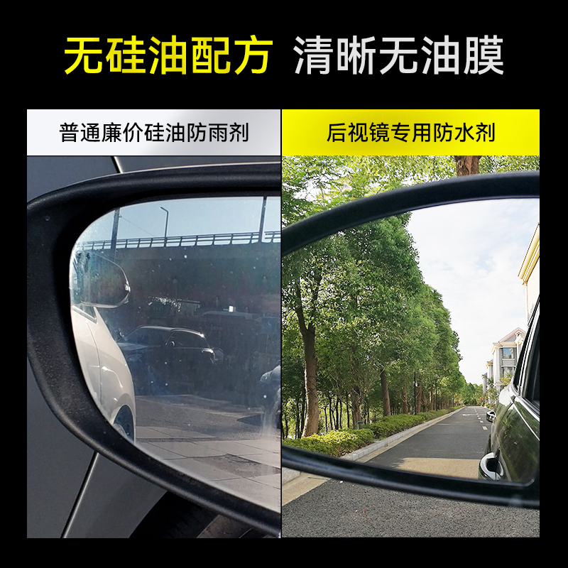弹雨无痕后照镜防雨剂一号汽车玻璃驱水剂防水s1号车窗防雨水喷雾