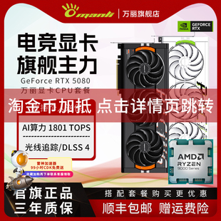 Ti台式 5070 电脑AI渲染电竞独立显卡三角洲 5060 万丽显卡CPU套装