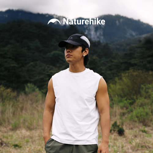 Naturehike挪客户外徒步登山速干背心女25年新品运动圆领T恤男款