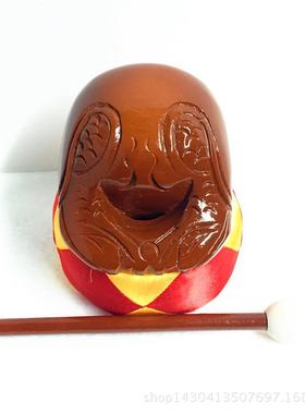 佛堂佛具法器木鱼3.5寸木鱼樟木厂家直销45678