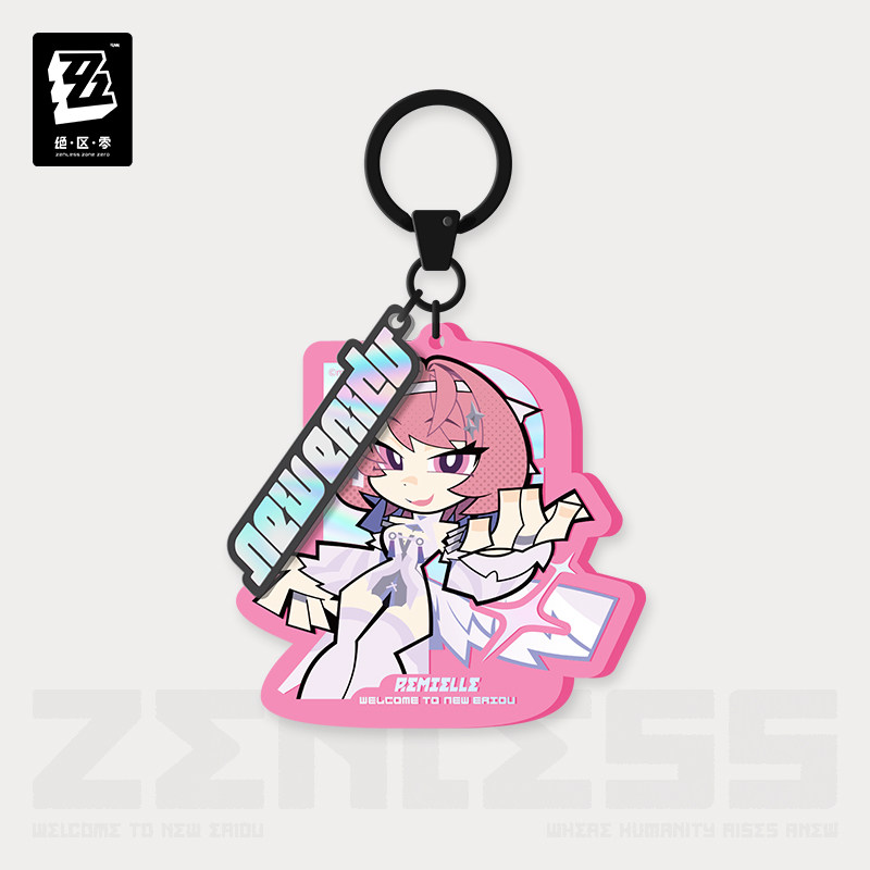 thumbnail for [Zenless Zone Zero Official] Lido Series Chibi Acrylic Pendant - Darshi Society