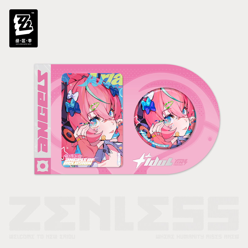 thumbnail for [Zenless Zone Zero Official] Delusion Dream Series Badge & Small Card Set