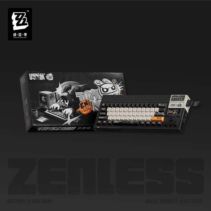 thumbnail for [Zenless Zone Zero 3Z] "Tidal Noise" custom tri-mode mechanical keyboard