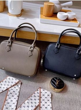 2025新款TOGO头层牛皮Plume羽毛包大容量通勤手提单肩斜挎