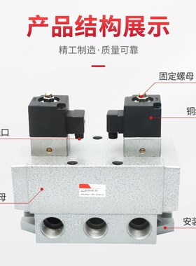 气动换向电磁阀K35D/K25D/K25D2H/K23JDK25D-15K35D2H-15K2Z5D2H-