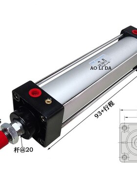 TSC 标准气缸TgSC32/40/50/63/80/100/125/160X25X150X300X1000