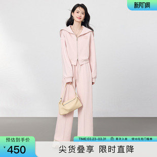 套装 海军领运动风卫衣休闲裤 女士两件套 新款 SeRinaBlue2026年春季