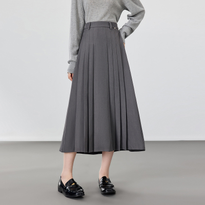 SeRinaBlue高腰半身裙