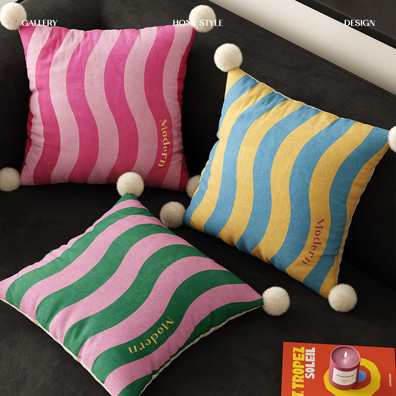 糖果想象多巴胺短毛绒抱枕毛球枕靠垫套客厅沙发靠背床头靠枕含芯,居家布艺,靠垫/抱枕,淘宝优惠券,粉丝福利购,淘宝优惠卷