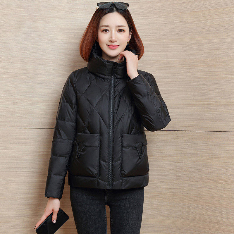 短款立领服女爆款雪中飞小个子
