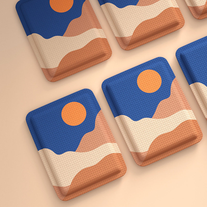 卡通大号暖贴暖宝宝贴姨妈贴自发热艾草贴热敷暖身贴保暖身贴暖宝