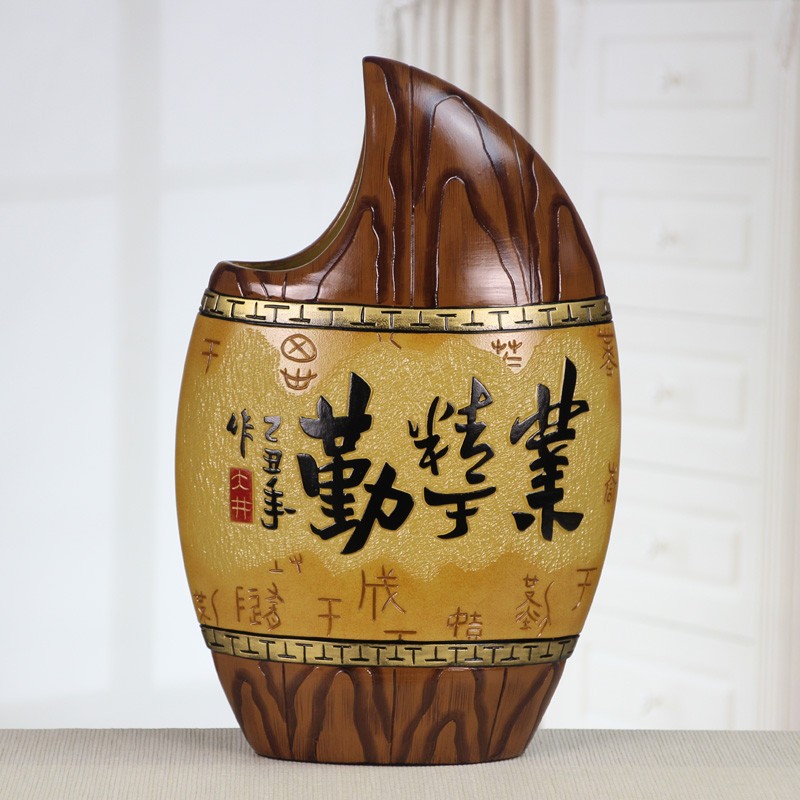 极速吉祥礼品陶瓷瓶摆件现代中式创意家居客厅玄关博古架电视柜装