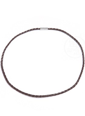 。Website leather multiple wax ropes and leather hand woven