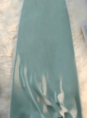 Syiwidii Silk Satin Long Skirts for Women 4 Seasons Elegant