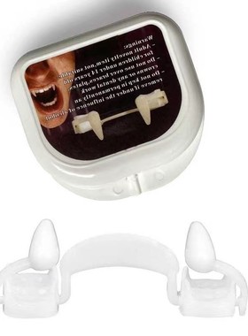Halloween Retractable Fangs Masquerade Props Vampire Teeth