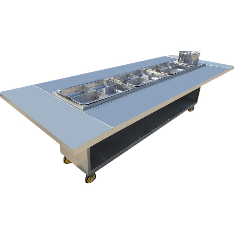 冷流动多功能串串香车商用定做关东煮夜市小吃麻辣烫摆摊餐车推车