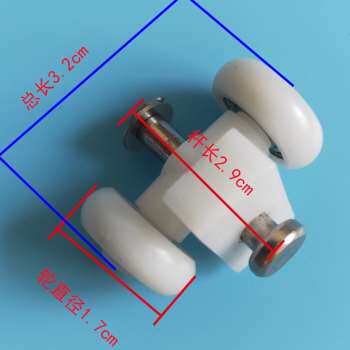 新品新品老式折叠门滑轮玻p璃门滚轮化妆室厨房小折叠门吊轮移门