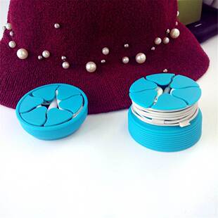 Winder Cable Silicone Stationar Desk set Organizer 极速Round