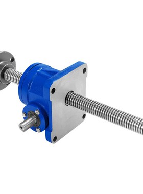 SWL丝杆升降机螺杆升降台1T2.5T5T10T手摇电动涡轮蜗杆螺旋升降机