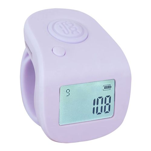 快速发货小缘渡念数计q数器充电戒指环点数手按电子数显计数可翻