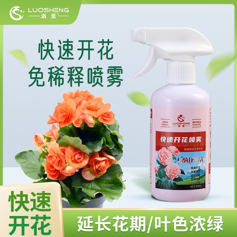 现货速发快速开花喷雾爆花液催花营养液生根促花改善黄芽花多色艳