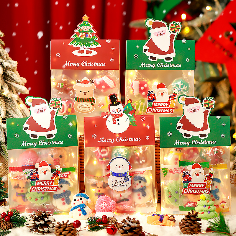 圣诞节糖果礼盒儿童棒棒糖主题零食大礼包送女朋友小孩平安夜礼物