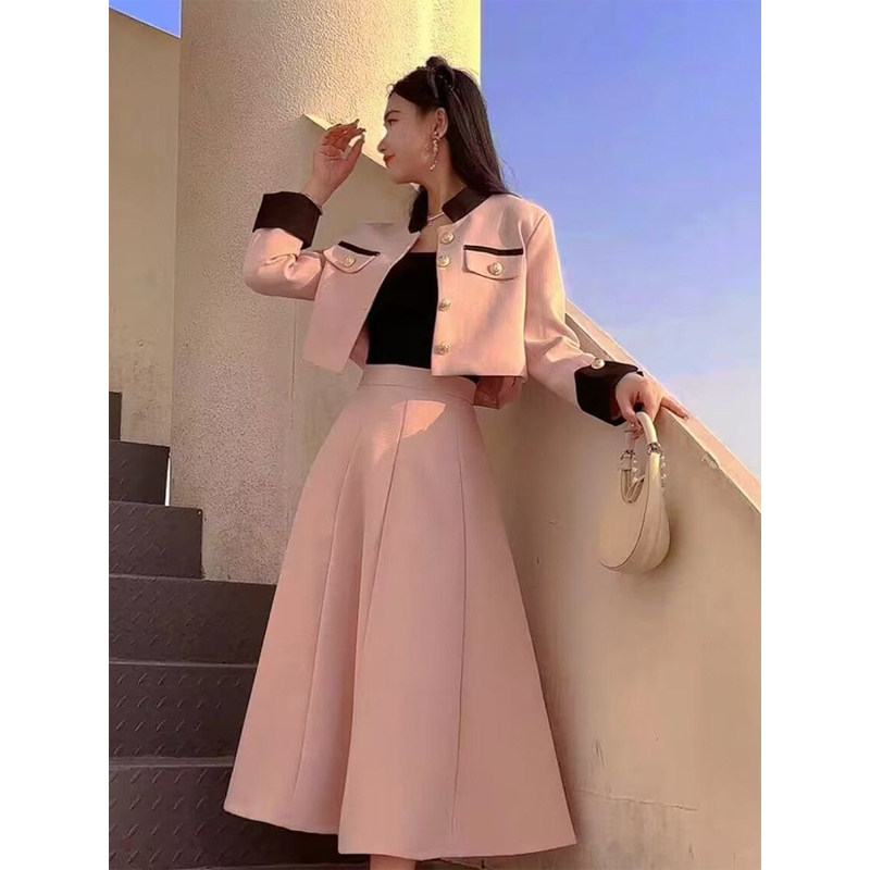 速发搭配一整套轻熟半身裙两2套件早春季20装5新款装