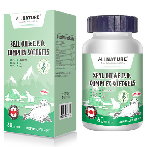 ALLNATURE安美奇海豹油月见草油软胶囊母女同享平衡激素