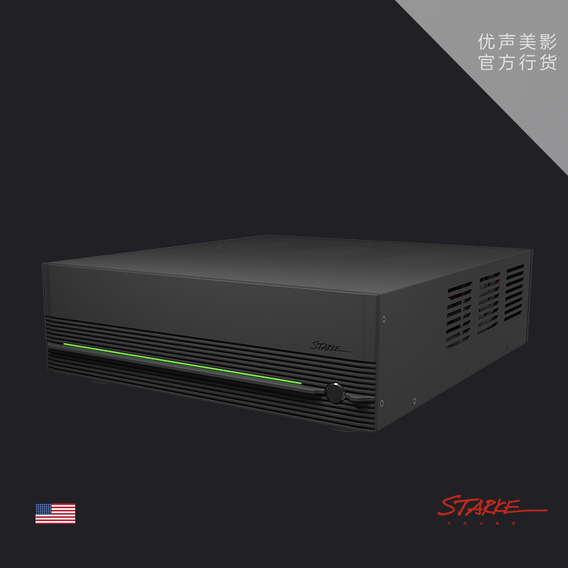 美国Starke史塔克 P系列 PA3 3声道A+AB类大功率后级功放