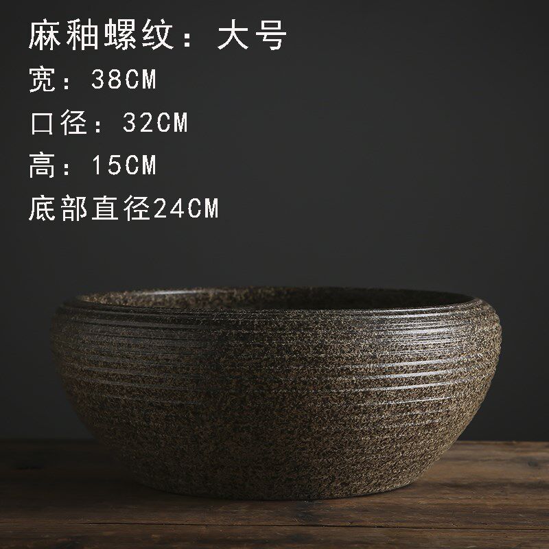 现货速发铜钱草水培花盆睡莲碗莲荷花缸金钱草盆无孔景德镇陶瓷特