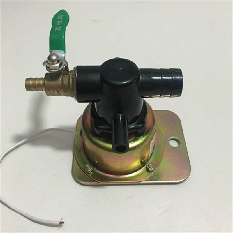 现货电磁式放水开关12V24V重汽货车淋水器电磁阀轮胎滴Z水刹车水