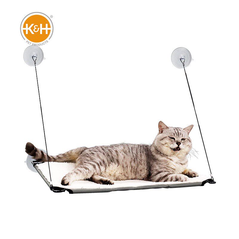 速发kh猫吊床挂窝吸盘式猫窗户秋千玻璃夏睡觉网红猫窝四季通用夏