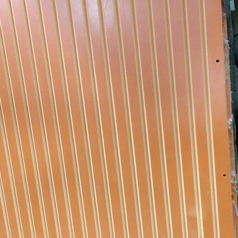 速发电木板加工橘红色电分绝缘条木割胶木板整张零切绝缘板材雕刻