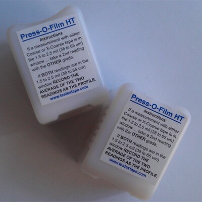 速发testex Pre-O-Fi粗糙度测试带粗糙度胶带拓片纸易高E122C