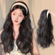速发发箍假发长发一自半木马卷式 头套体然增发蓬松高颅顶假发片