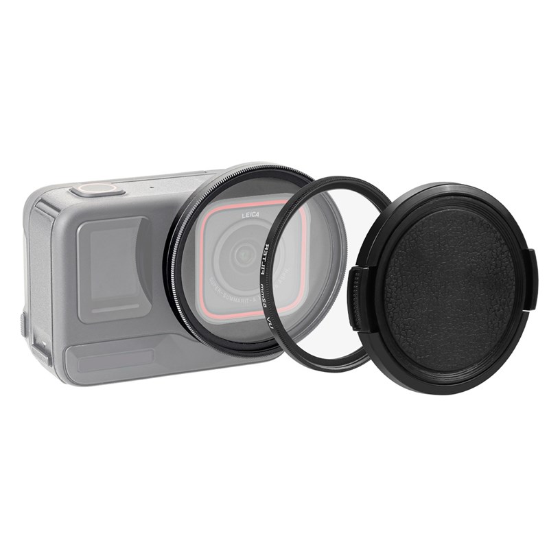 速发适用ta Pro相机U头滤镜转接环盖镜V镜+镜头带适52mm滤镜