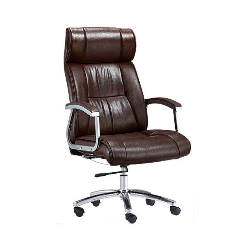 速发简约时尚总裁经理舒适靠背椅西皮电脑椅家用转椅办公椅功能升