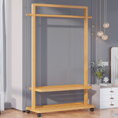 速发多服能衣帽架床边晚上放衣功衣架落地卧室衣架置物架衣帽间