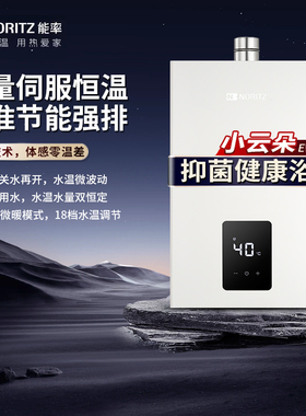 NORITZ/能率GQ-16EW3AFEX/13EW3AFEX热水器恒温水量伺服强排式16L