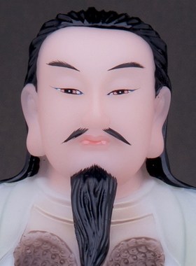 快速发货16英寸汉白玉玄武大帝真武神像真T武祖师爷玄天上帝