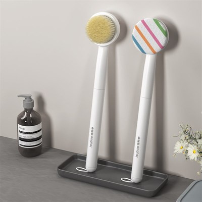 速发沐澡刷搓不神器软毛长柄洗浴刷搓泥强力背求人擦背刷身体刷