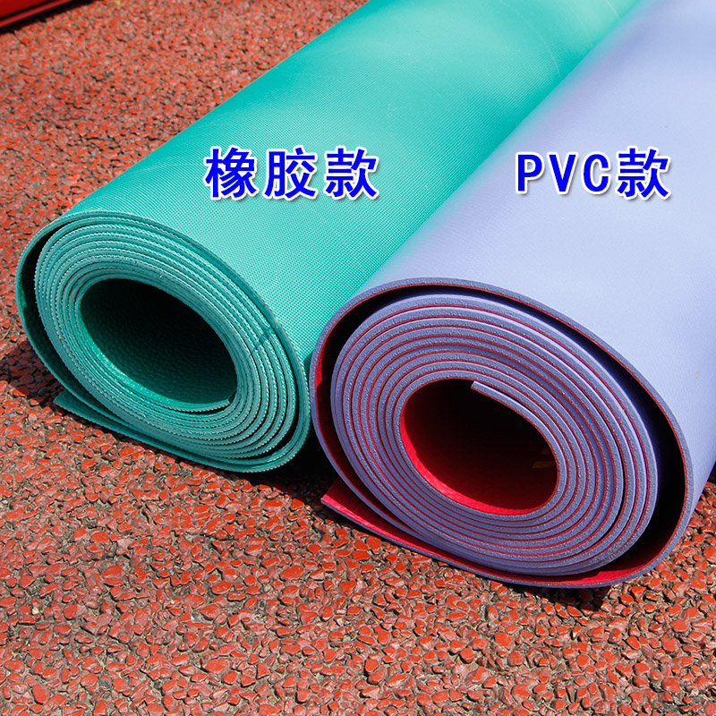 华聚201立定跳远测试仪中考专用跳远垫子液晶显示带压线犯规提示