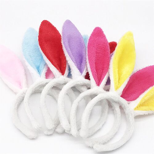 极速Cute Bunny Ears Headwear ComfortablE Rabbit Ears Headban