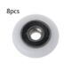 Shower Wheels Door 8Pcs Runner Rollers Pulleys Replacement