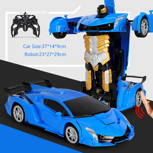 2.4Ghz 极速37cm Car Robot Cars Transformation Induction