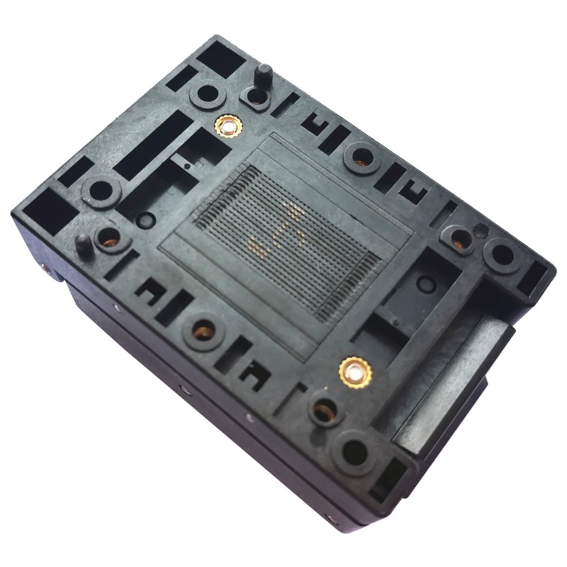 eMMC153/169i测试座 烧录座 翻盖老化座 编程座 读写转接座适配器