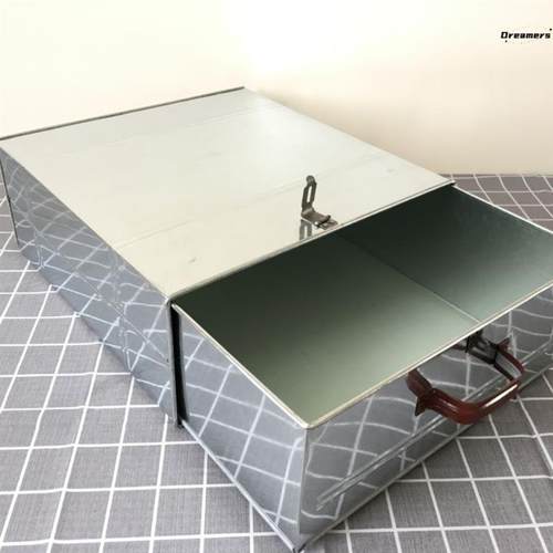 。钱箱子收银用摆摊收银钱箱电子秤收纳盒商用零钱带锁钱盒抽屉赶