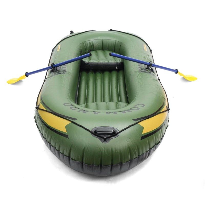 极速249x127cm New Rowing Boat 3 Person Thickening PVC Inflat