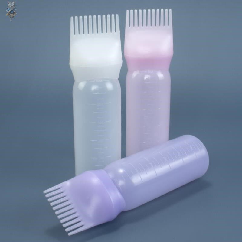 头皮上药器染发梳瓶子美发干洗瓶头疗多嘴壶药水焗油染头头发器